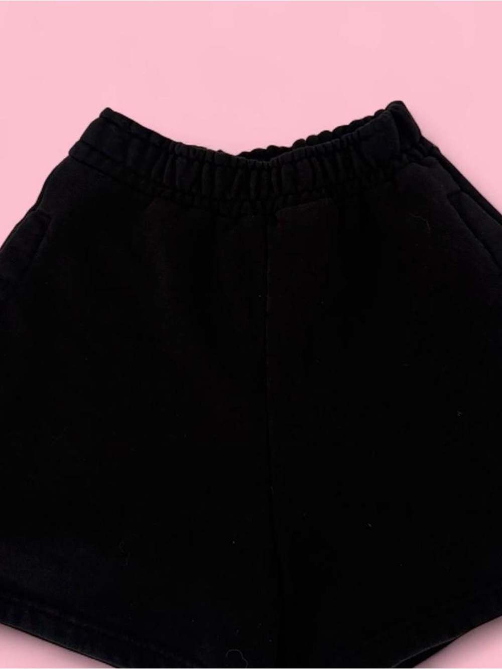 PrettyLittleThing Black Girls Elastic Waist Shorts